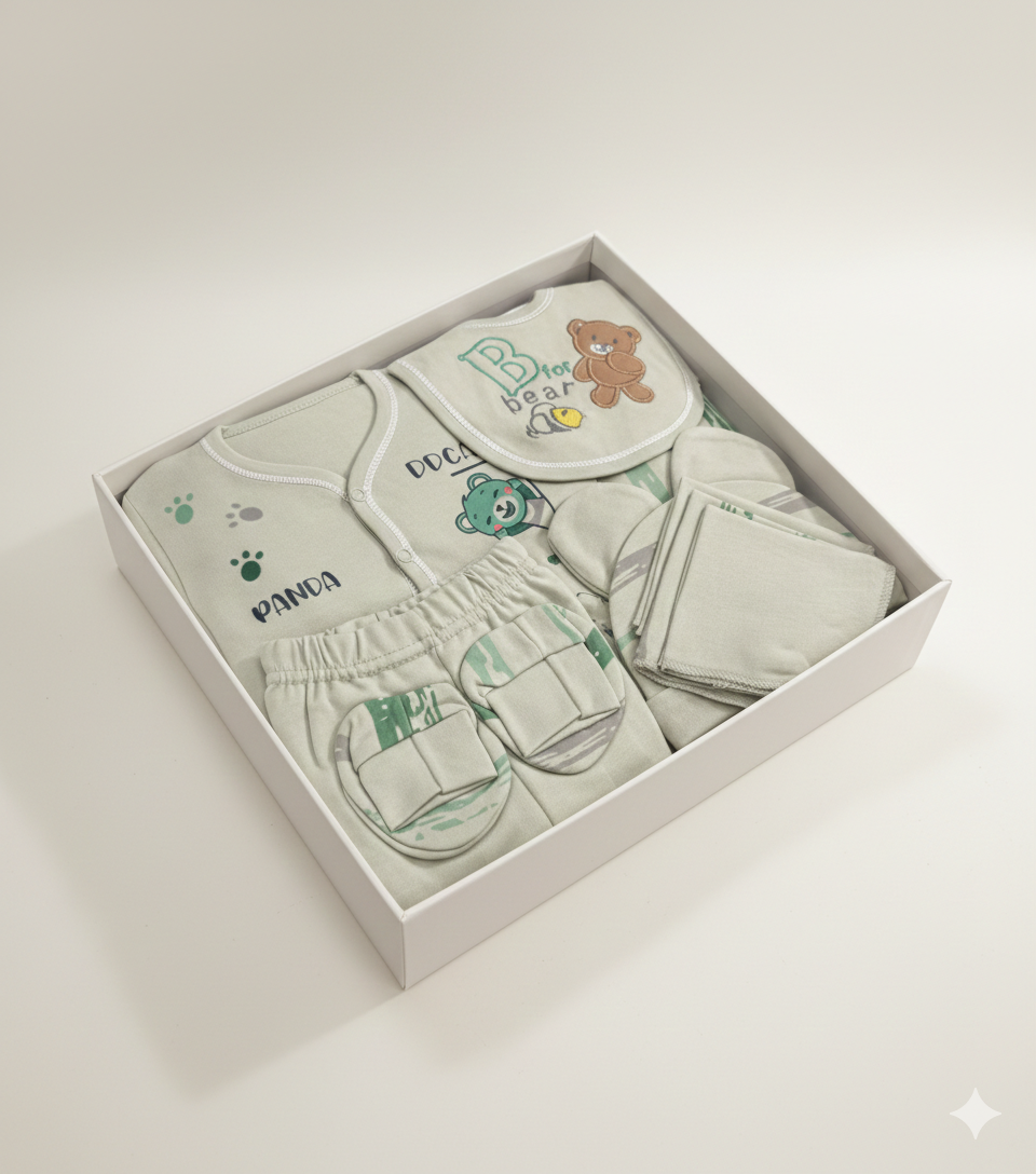 Bear Panda 10-Piece Starter Set