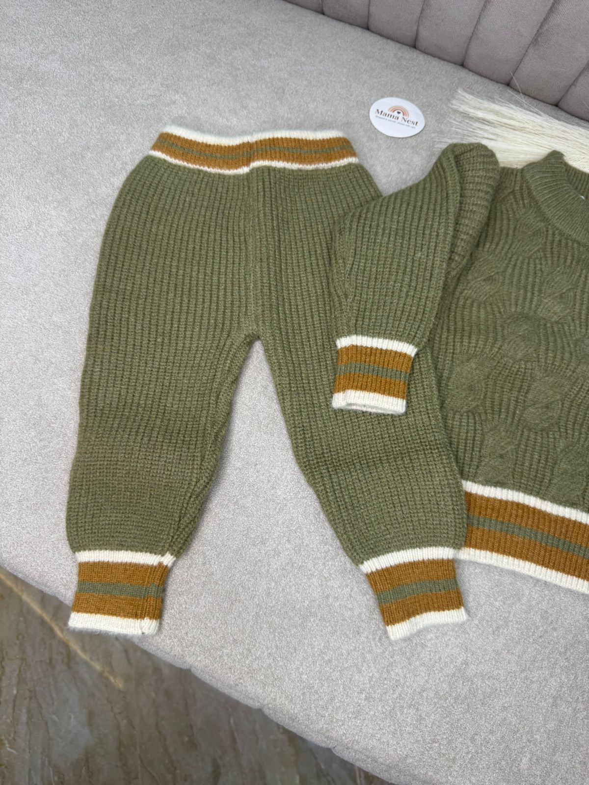 Forest Charm Wool Knit Set