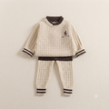 Polo Bear's Classic Knit Outfit-Cream