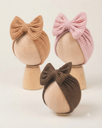 Bow-Tiful Ribbed Knit Headband 🎀
