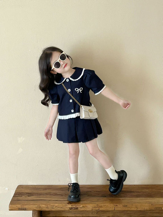 Midnight Charm Skirt Co-ord Set