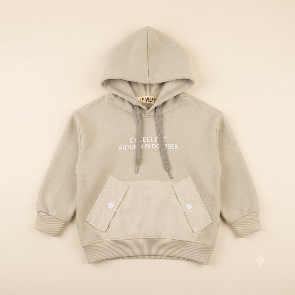 Boys' Casual Hooded Sweatshirt