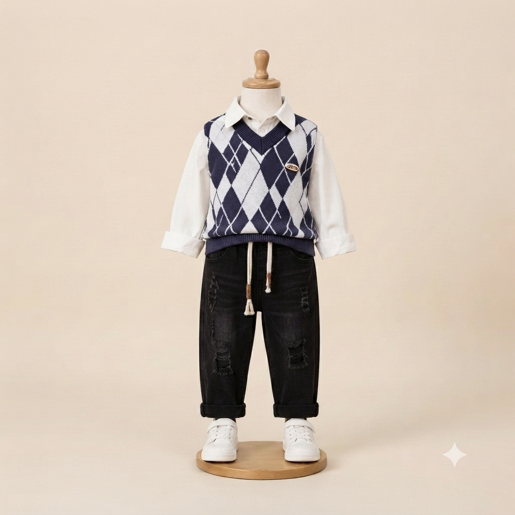 The Three-Piece Weekend Look