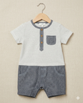Stripe Dapper Romper
