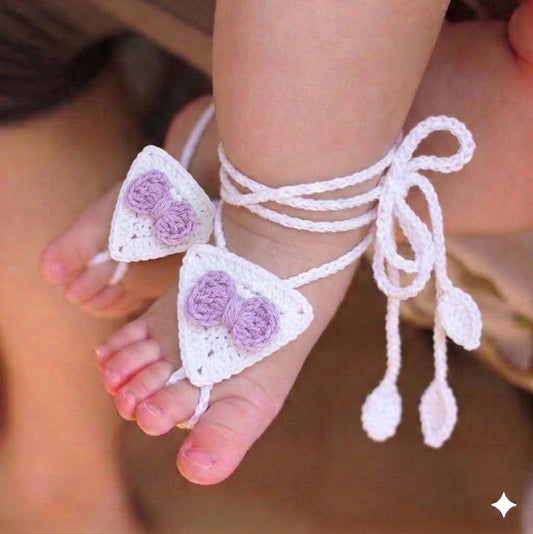 Liliac Bow Barefoot