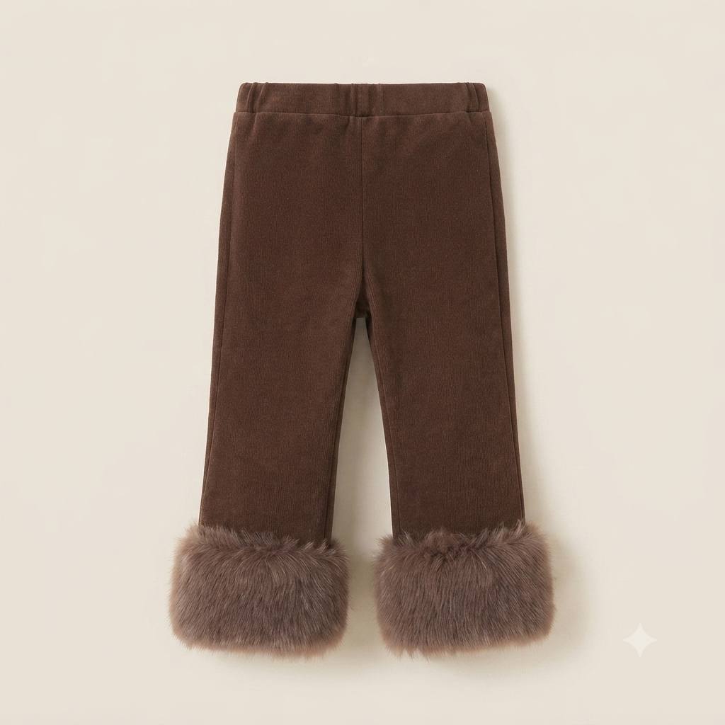 Cocoa Luxe Faux Fur 3-Piece Winter Set