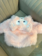 Kawaii  Hooded Faux Fur Jacket