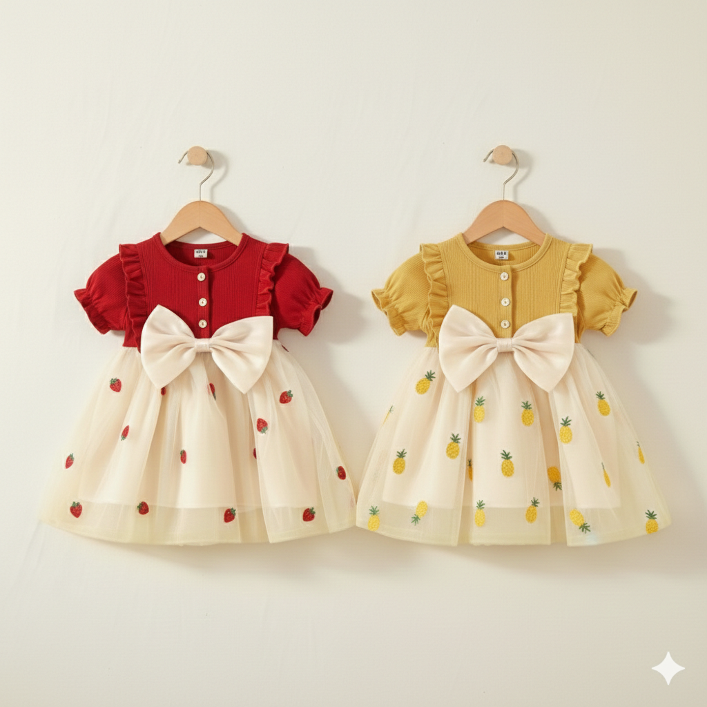 Berry & Pine Party Dress