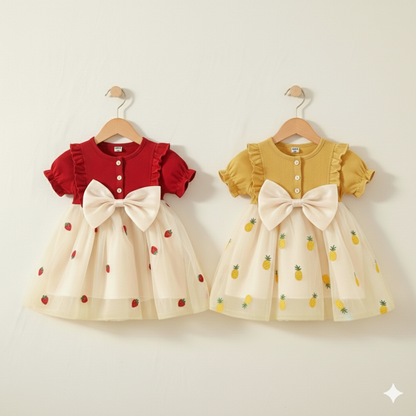 Berry & Pine Party Dress