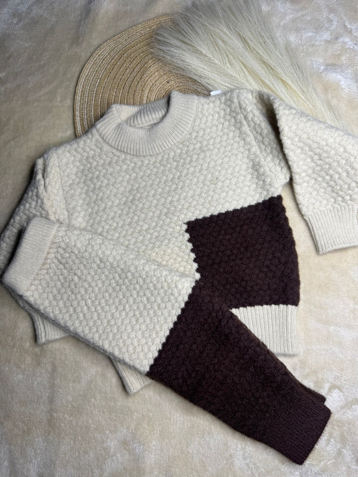 Cocoa Block Wool Set