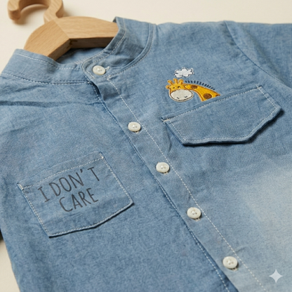 Little Explorer Co-ord Set – Sky Blue