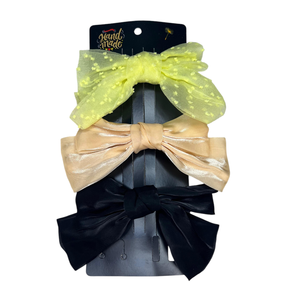 Princess Oversized Bow Clips
