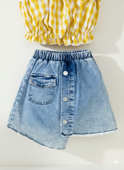 Sunny Checks Skirt Set