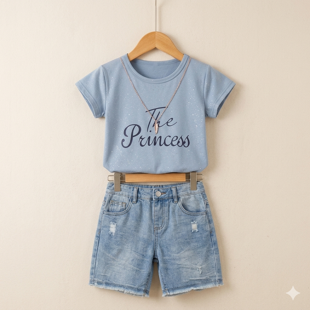 Little Princess Denim Set