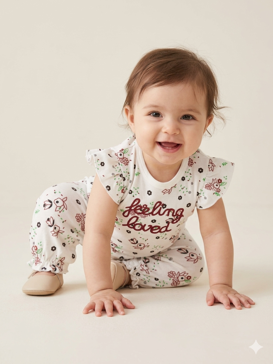 Loved Blossom Romper