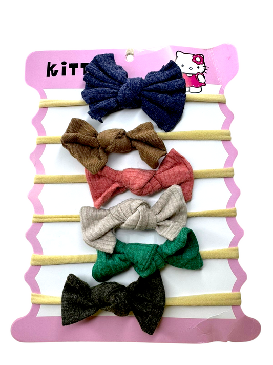 Mini Bow Soft Baby Hair Bands