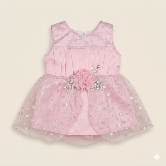 Sparkle Blossom Baby Dress