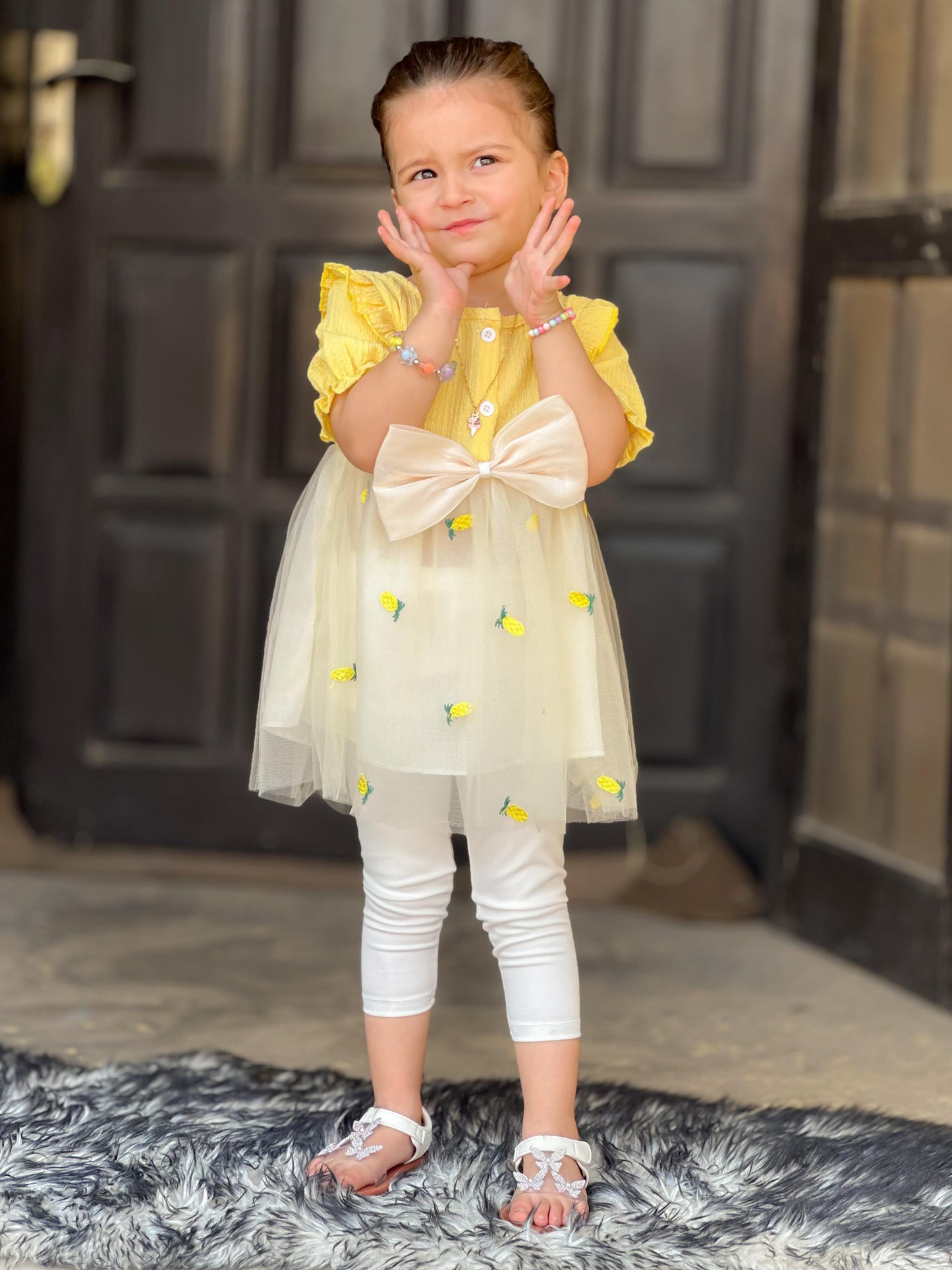Berry & Pine Party Dress