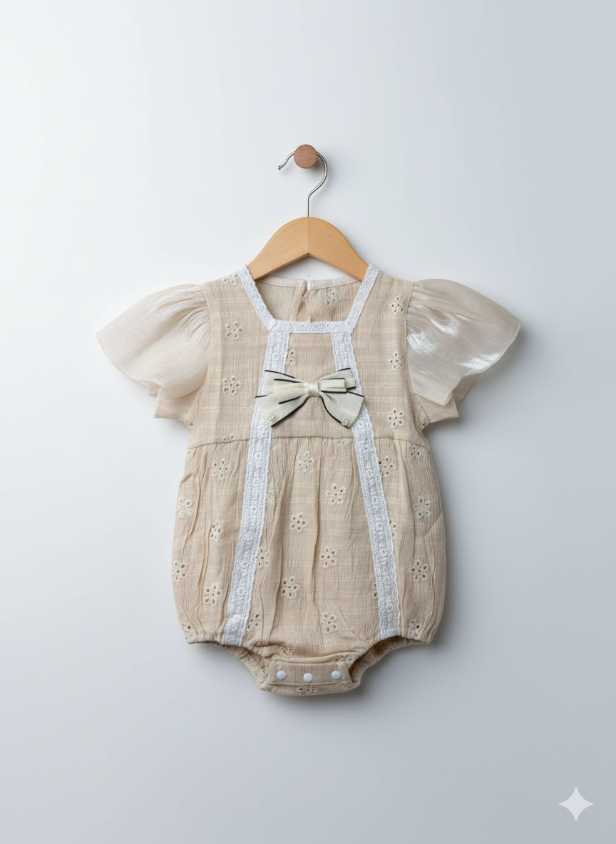 The Princess Eyelet Romper