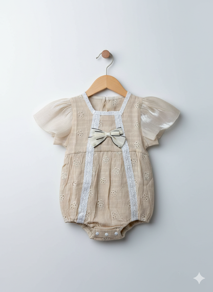 The Princess Eyelet Romper