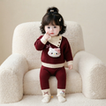 Little Miss Hello Kitty Thermal Knitwear Suit