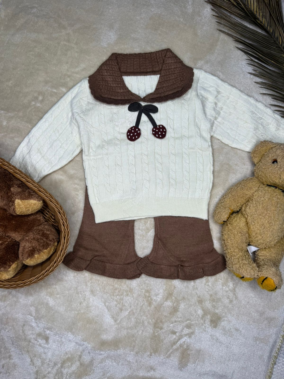 Honey Nest Wool Set – Beige Bliss