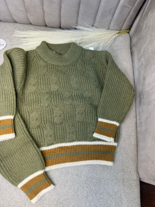 Forest Charm Wool Knit Set