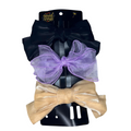 Princess Oversized Bow Clips Cream