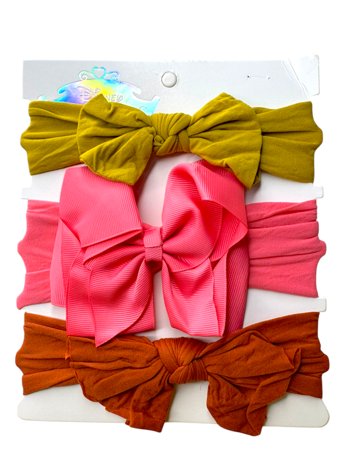 Soft Big Bow Baby Headbands (Set of 3)